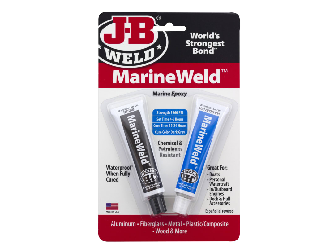 J-B Weld MarineWeld™ Epoxy Adhesive 2 x 30ml 8272UK