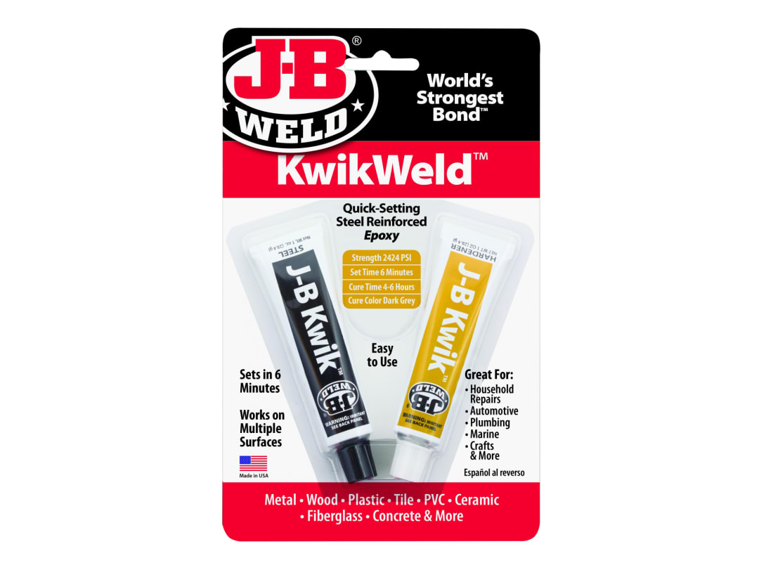 J-B Weld KwikWeld™ Epoxy Adhesive 2 x 30ml 8276UK