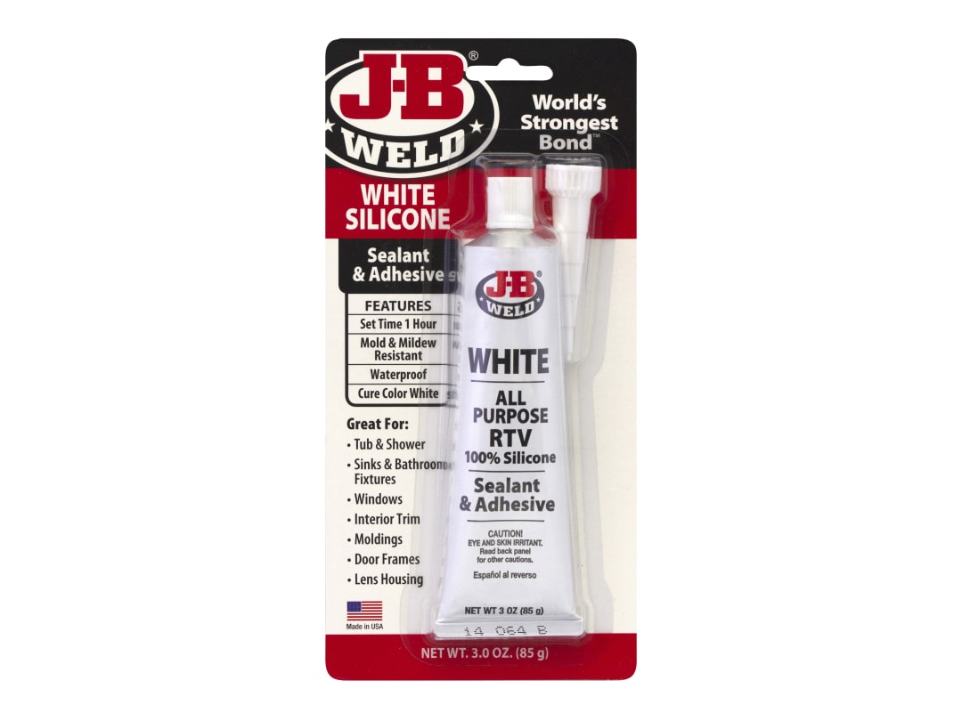 J-B Weld Silicone Sealant & Adhesive White 85g JB31312