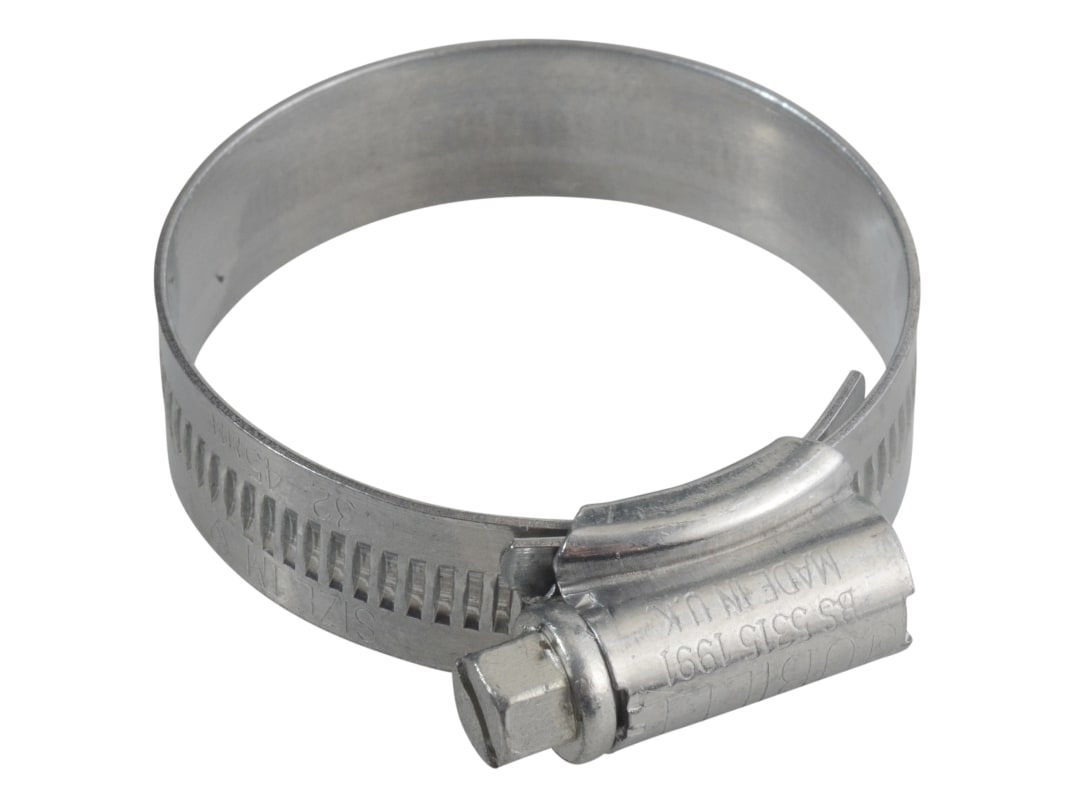 Jubilee® 1M Zinc Protected Hose Clip 32 - 45mm (1.1/4 - 1.3/4in) 1MMS