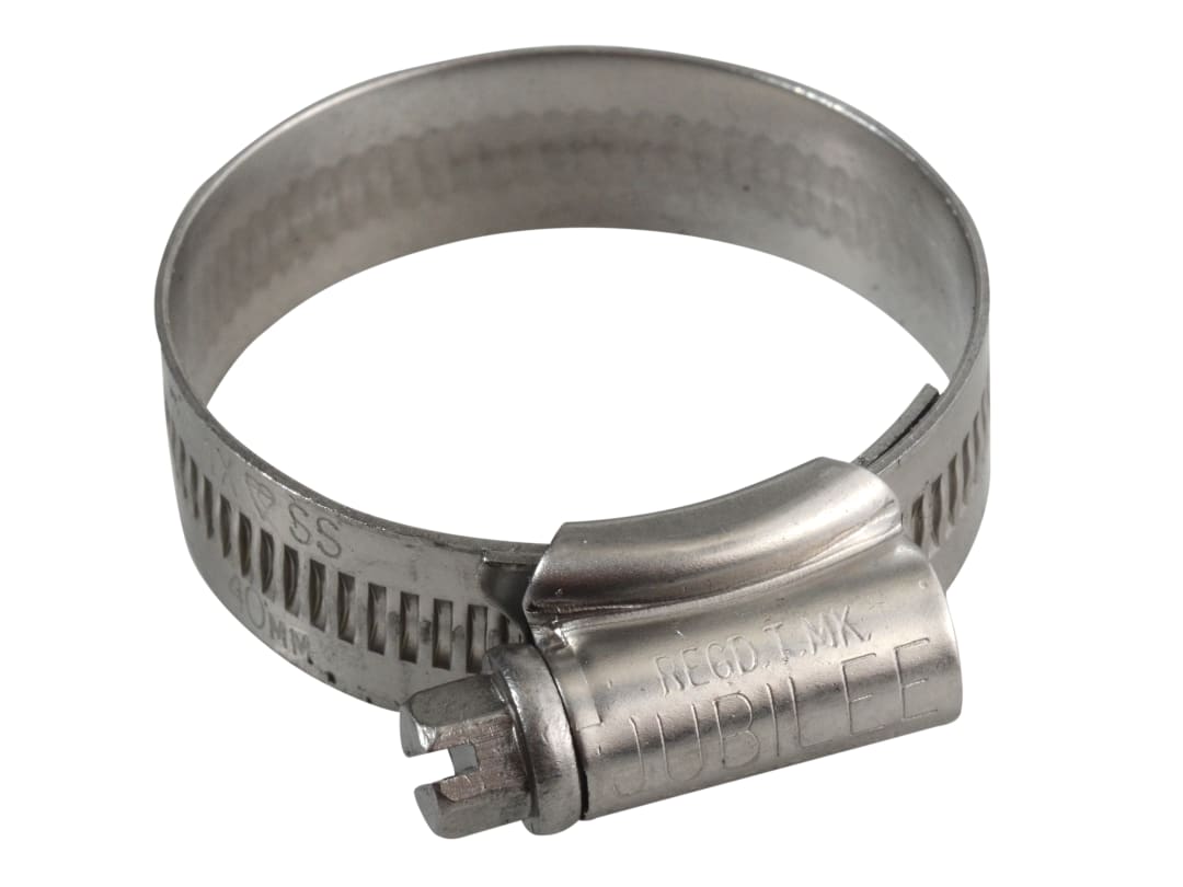 Jubilee® 1X Stainless Steel Hose Clip 30 - 40mm (1.1/8 - 1.5/8in) 1XSS