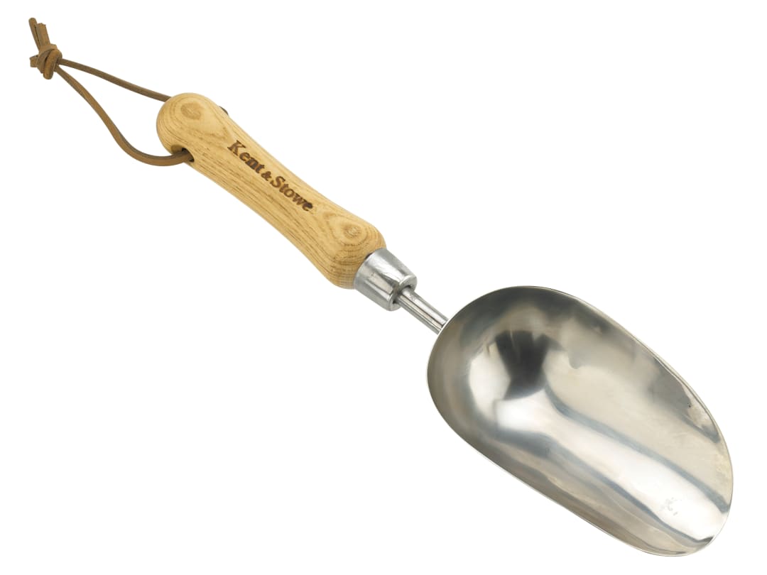 Kent & Stowe Stainless Steel Hand Potting Scoop, FSC® 70100097