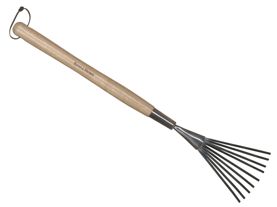 Kent & Stowe Stainless Steel Hand Border Rake, FSC® 70100187