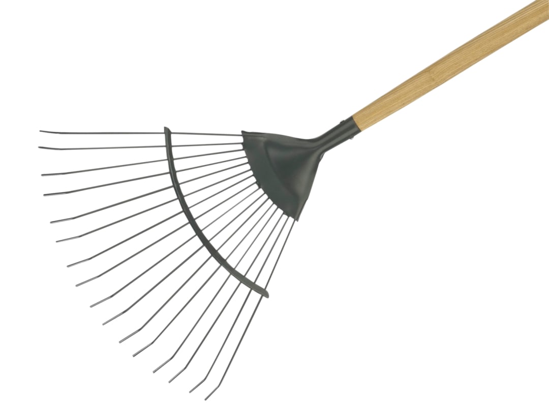 Kent & Stowe Carbon Steel Lawn & Leaf Rake, FSC® 70100263