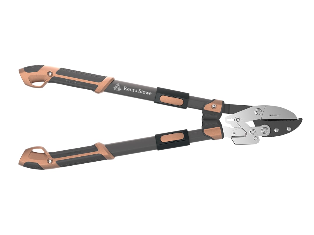 Kent & Stowe SureCut Extra Power Hard Wood Ratchet Anvil Loppers 70100473