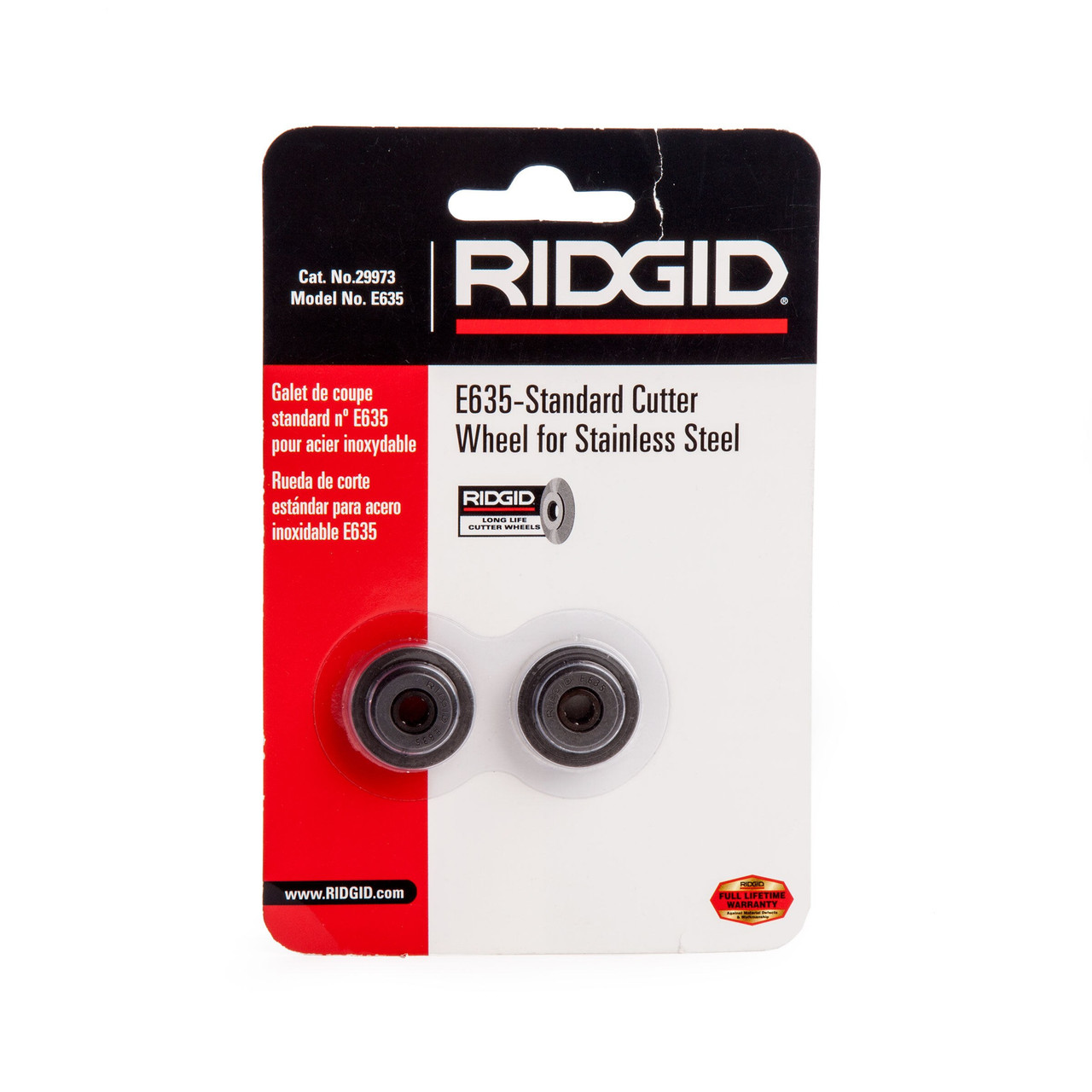 Ridgid E-635 Cutter Wheels for Stainless Steel (Pack of 2) 29973
