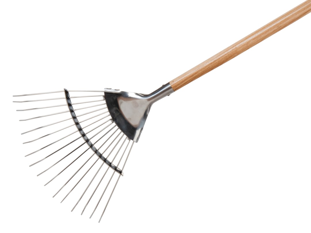 Kent & Stowe Stainless Steel Garden Life Lawn Rake, FSC® 70100742