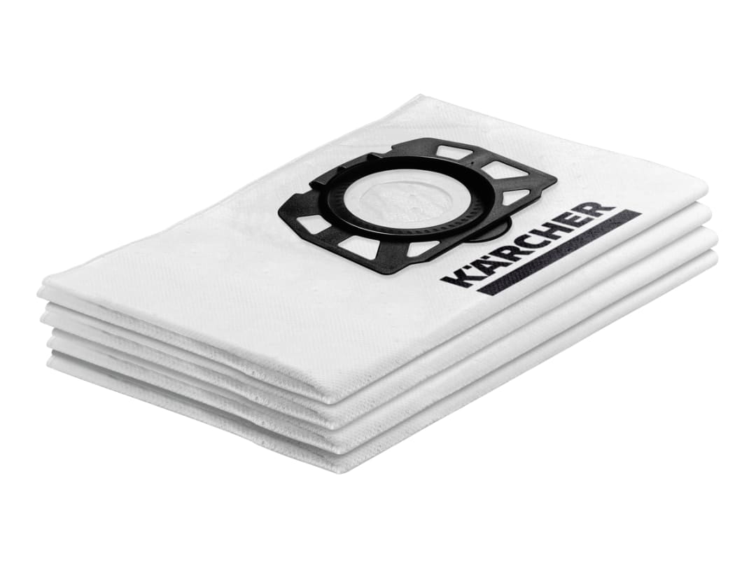Karcher KFI 357 Fleece Filter Bags (Pack 4) 2.863-314.0