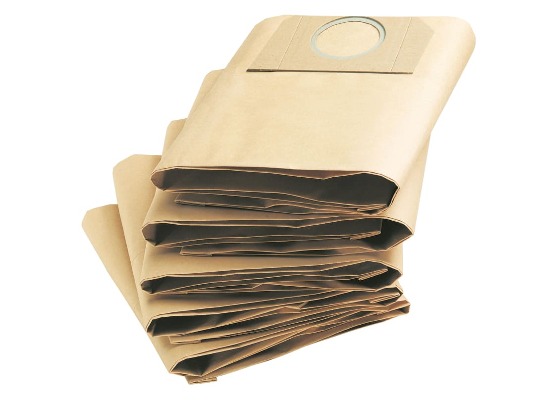 Karcher Dust Bags for A2234 A2200 MV2 and WD2 Vacuum (Pack 5) 6.904.322.0