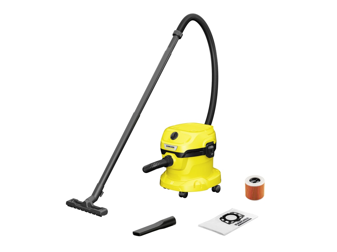 Karcher WD 2 Plus Wet & Dry Vacuum 1000W 240V 16280020