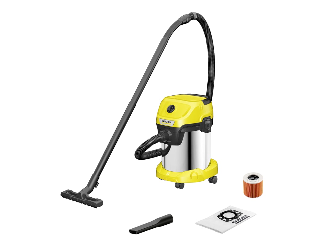 Karcher WD 3 S Wet and Dry Vacuum Cleaner 1000W 240V 1.628-153