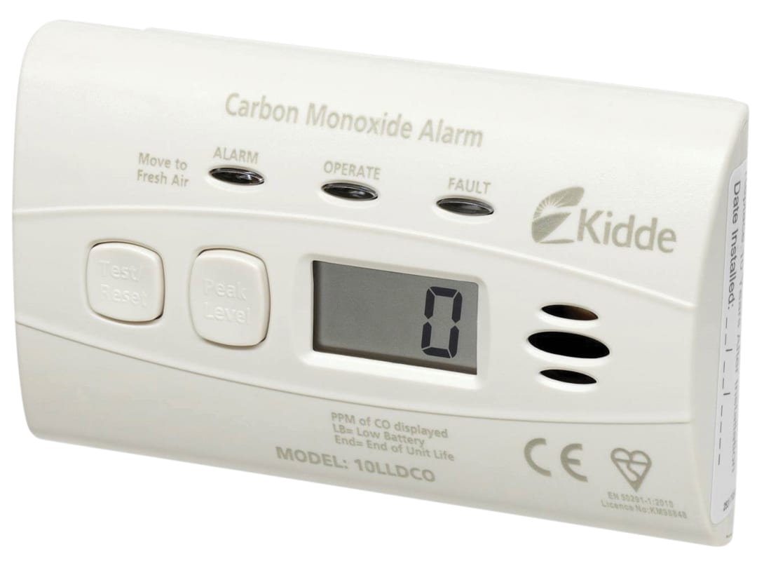 Kidde 10LLDCO 10-Year Sealed Battery Digital Carbon Monoxide Alarm K10LLDCO