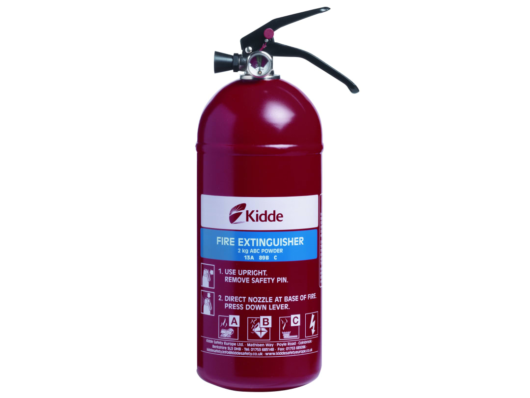 Kidde Fire Extinguisher Multipurpose 2.0kg ABC KSPD2G