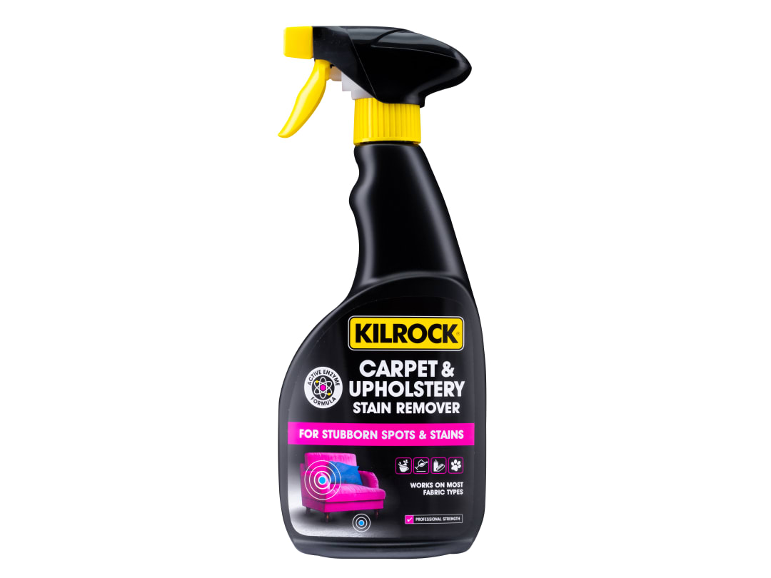 Kilrock Black Carpet & Upholstry Stain Remover Spray 500ml CARPET500
