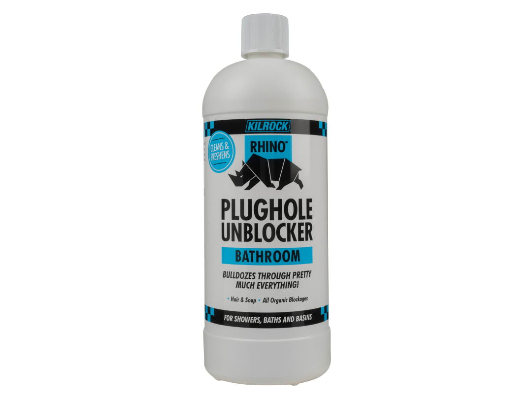 Kilrock Rhino Bathroom Drain Unblocker 1L RHINOBATHROOM