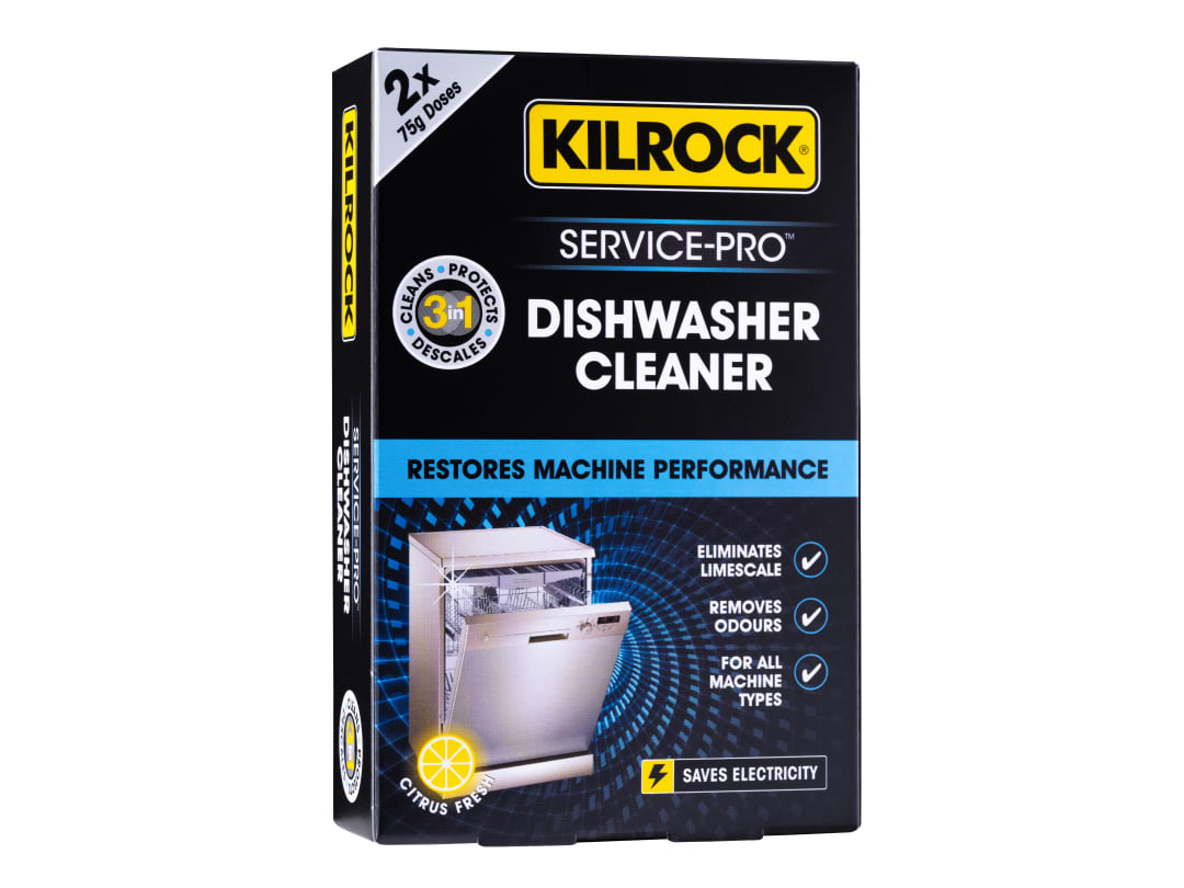 Kilrock Service Pro Dishwasher Descaler & Cleaner 2 x 75g SERVICEPRODW