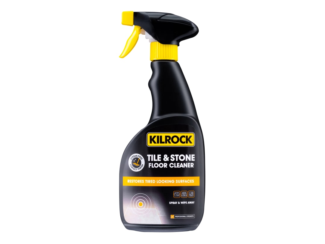Kilrock Black Tile & Stone Floor Cleaner Spray 500ml TILE&STONE500