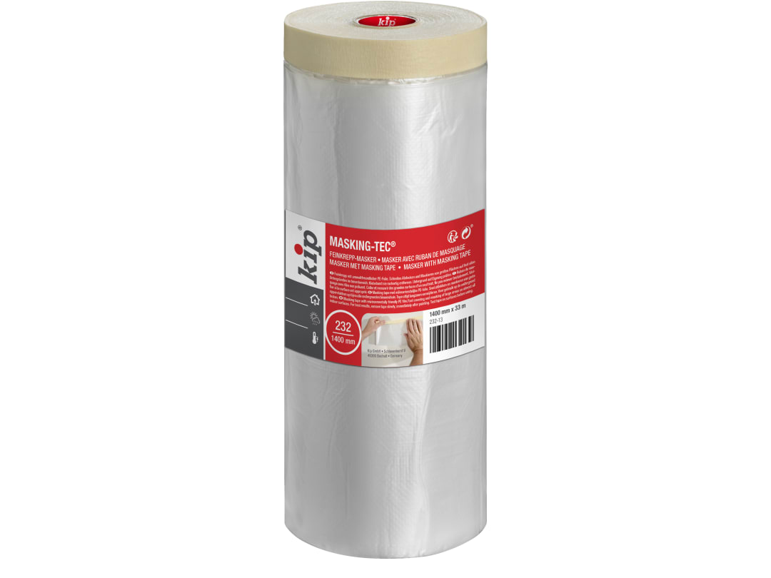 KIP® 232 Plastic Masker Tape 1.4 x 33m 224965
