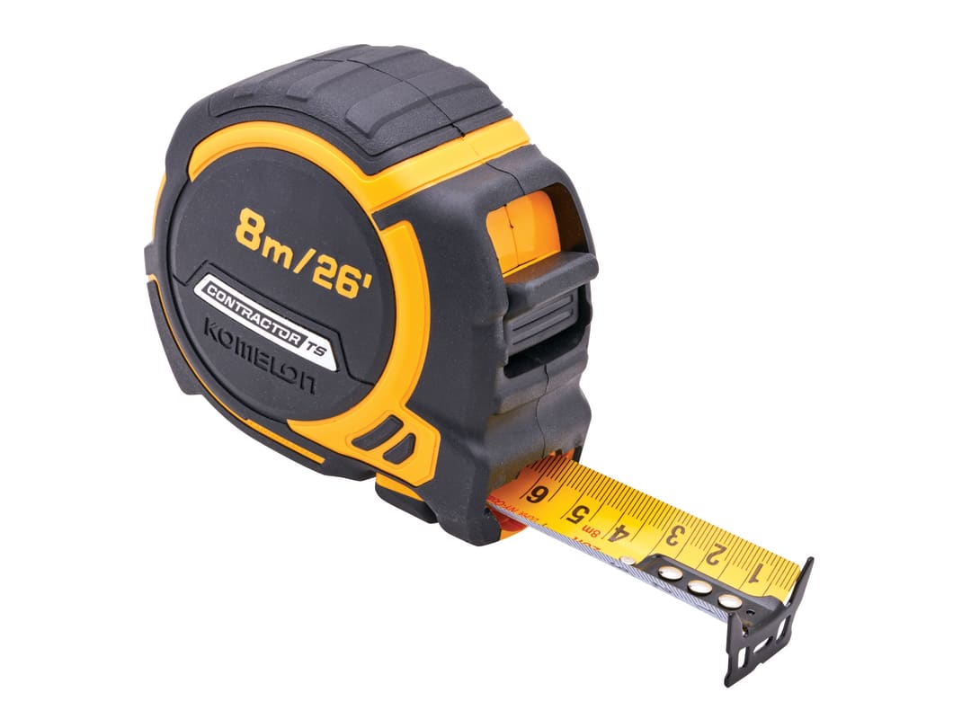 Komelon Contractors Tape 8m (26ft) (Width 32mm) CON8MXMS