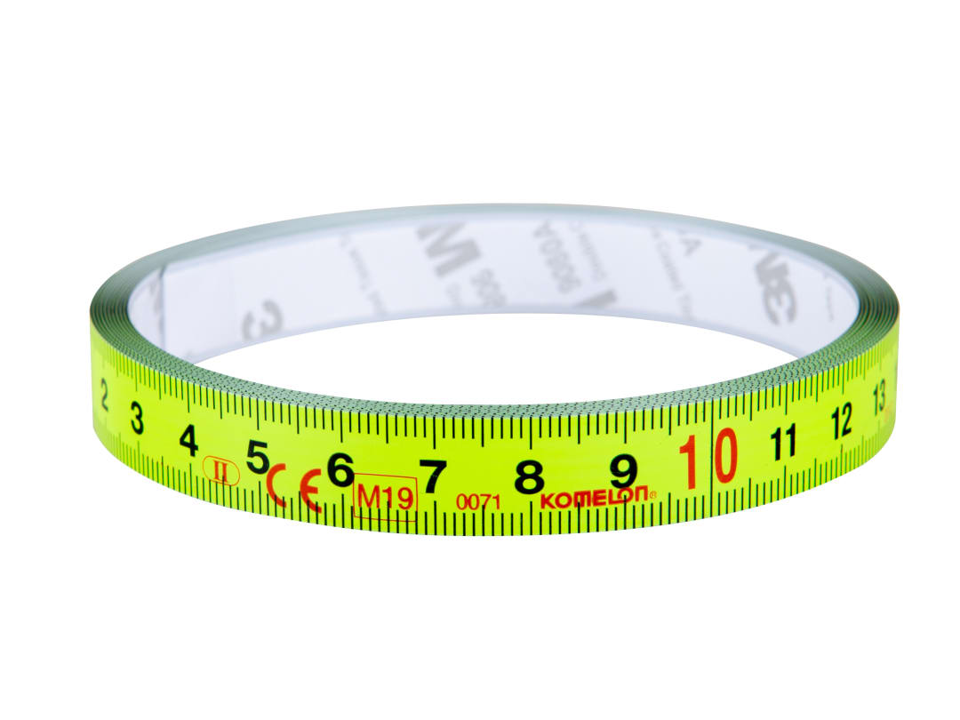 Komelon Stick Flat Tape Measure 3m (Width 13mm) (Metric only) FLT33