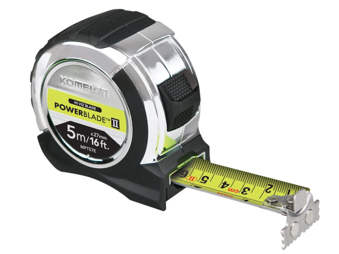 Komelon PowerBlade™ II Pocket Tape 5m/16ft (Width 27mm) MPT57E