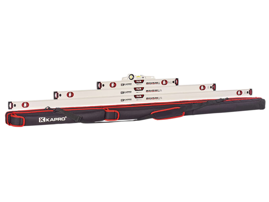 Kapro 705 Eagle Optivision Red Box Level Set, 4 Piece K70541SET