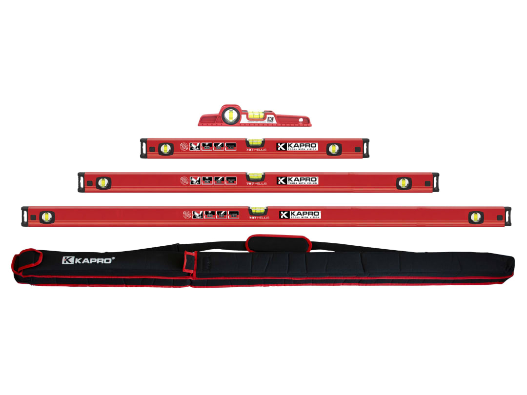 Kapro 787 Series Level Set, 4 Piece K787SETX4