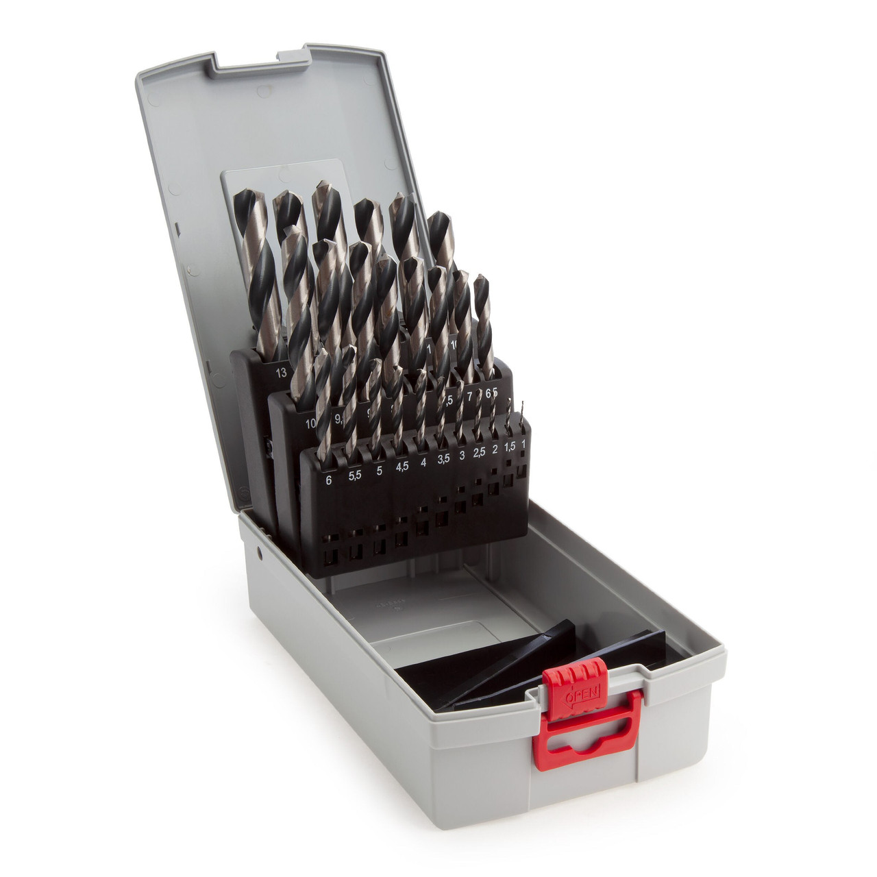 Bosch Powertool Accessories HSS Twist PointTeQ Drill Bit ProBox Set, 25 Piece 2608577352