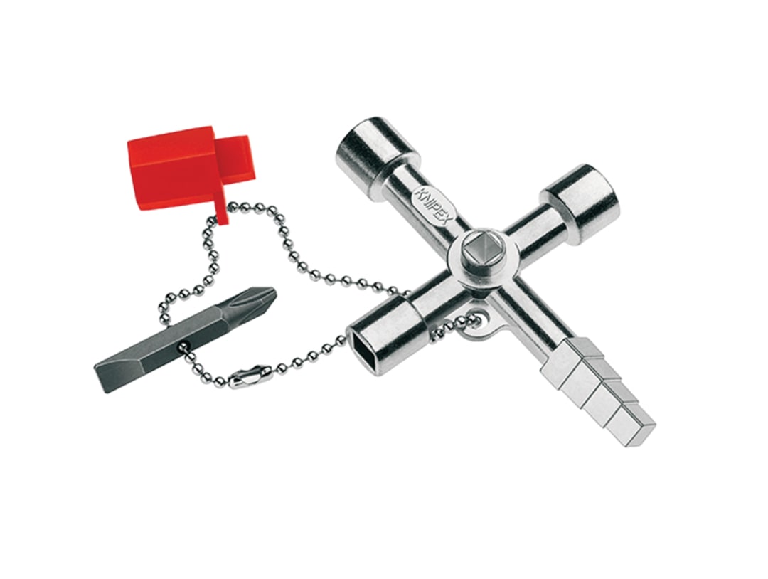 Knipex 00 11 04 Profi-Key 11 Way Cabinet Control Key 00 11 04