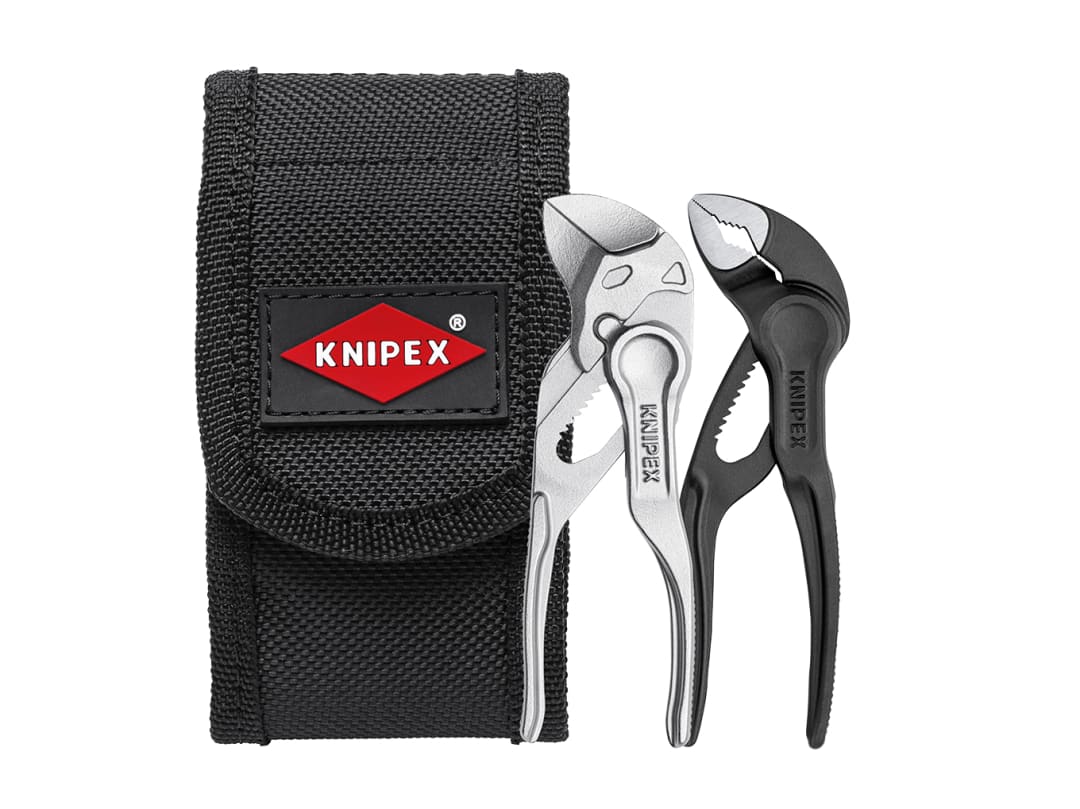 Knipex 00 20 72 V04 XS Mini Plier Set, 2 Piece 00 20 72 V04 XS