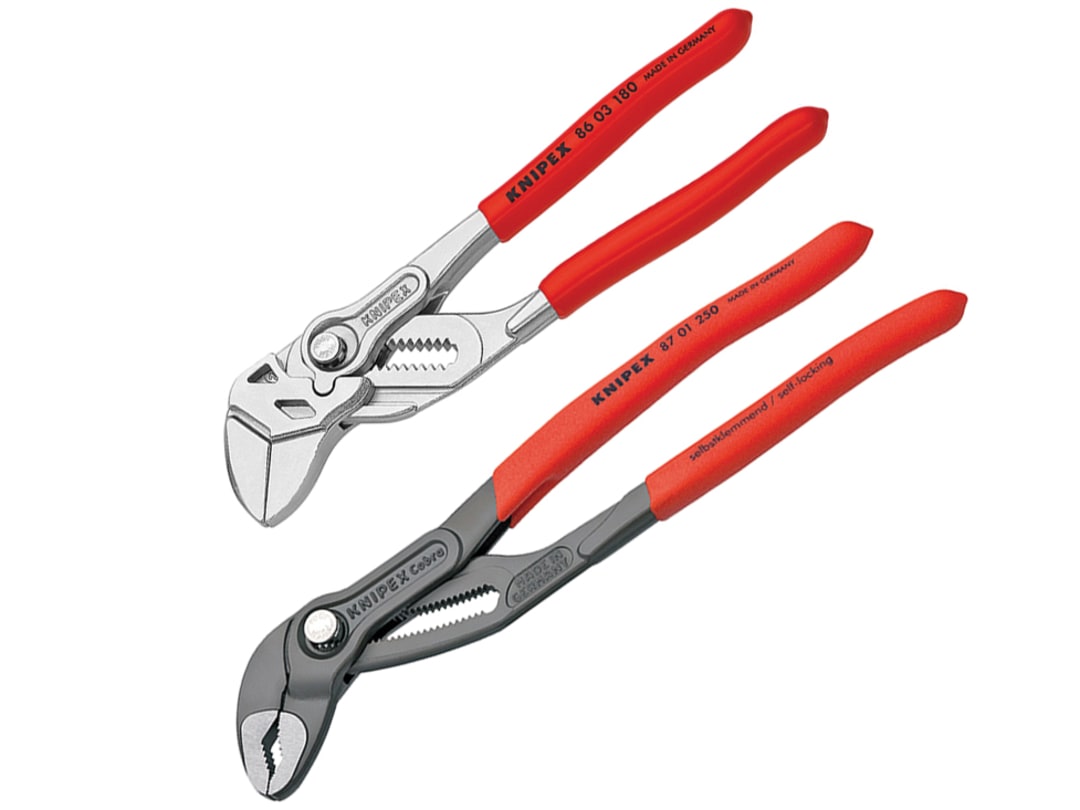 Knipex 00 31 20 V03 Cobra® Pliers & Plier Wrench Set, 2 Piece 00 31 20 V03