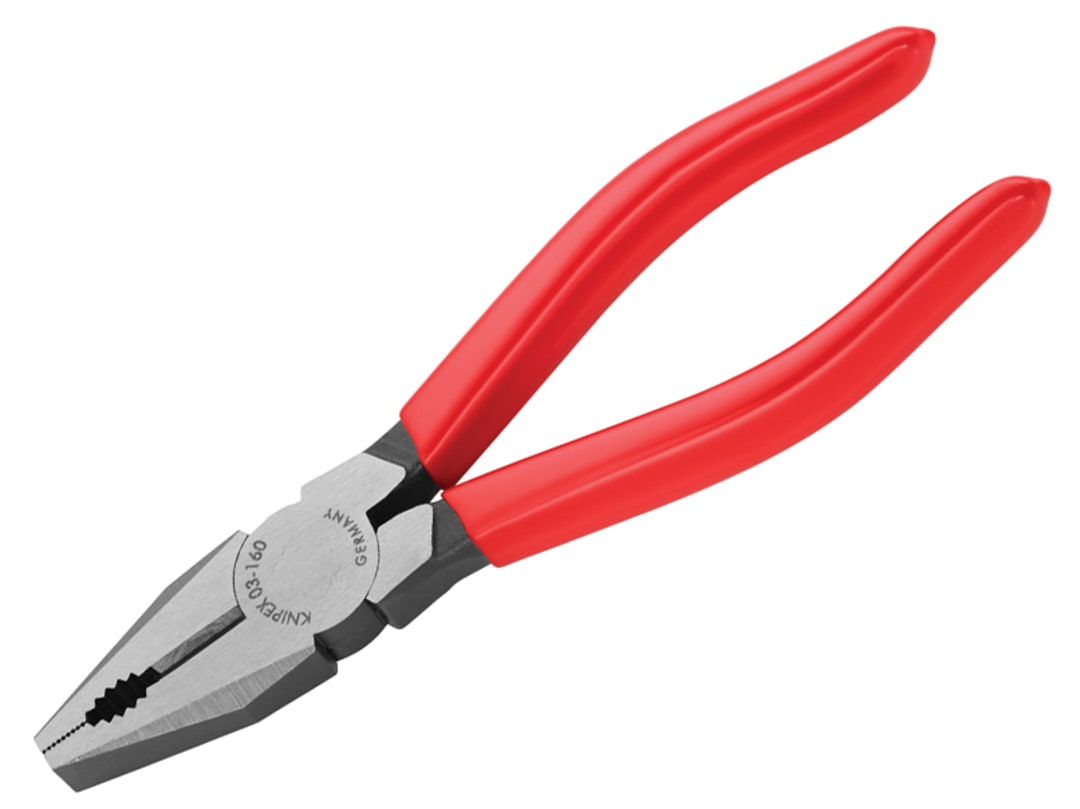 Knipex Combination Pliers PVC Grip 160mm 03 01 160 SB