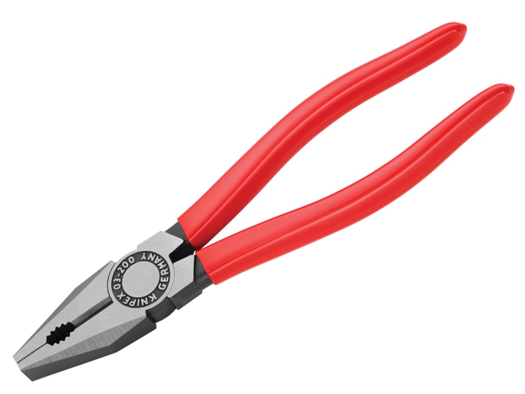 Knipex Combination Pliers PVC Grip 200mm 03 01 200 SB