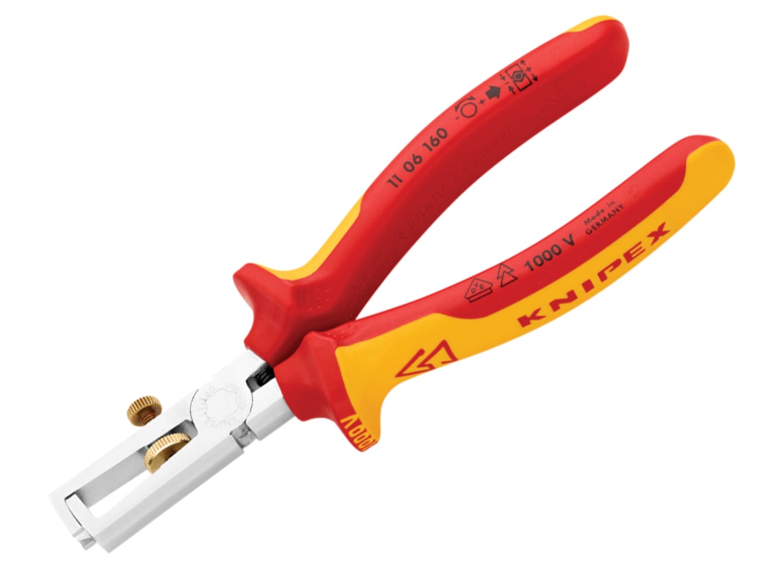 Knipex 11 06 160 VDE Insulation Strippers 160mm 11 06 160 SB