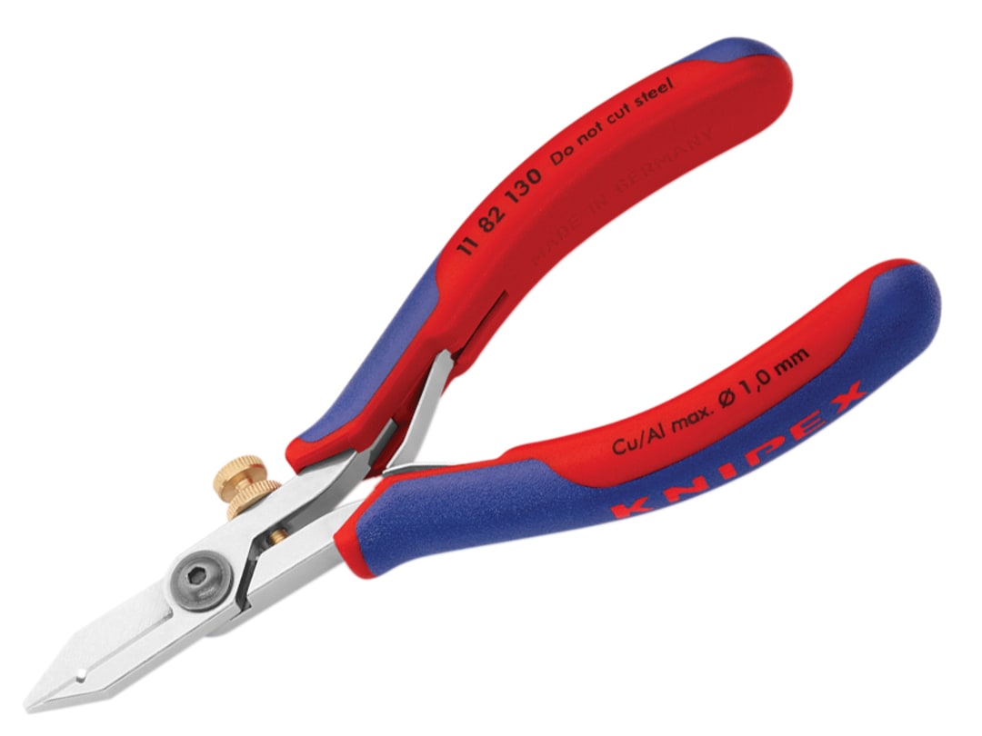 Knipex 11 82 130 Electronics Wire Stripping Shears 130mm 11-82-130