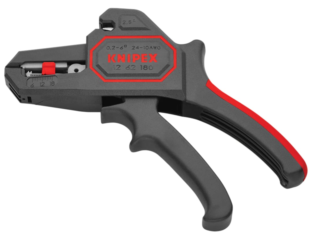 Knipex 12 62 180 Automatic Insulation Stripper 0.2-6mm 12 62 180 SB