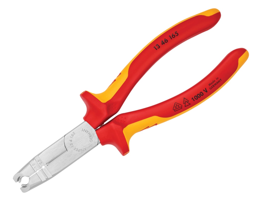 Knipex 13 46 165 VDE Stripping Pliers 165mm 13 46 165 SB