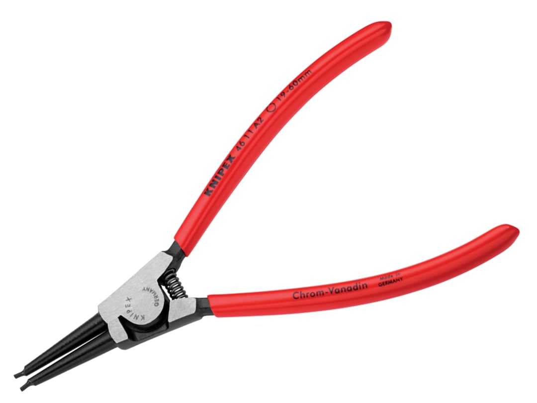 Knipex 46 11 A2 Circlip Pliers External Straight 19 - 60mm 46 11 A2 SB