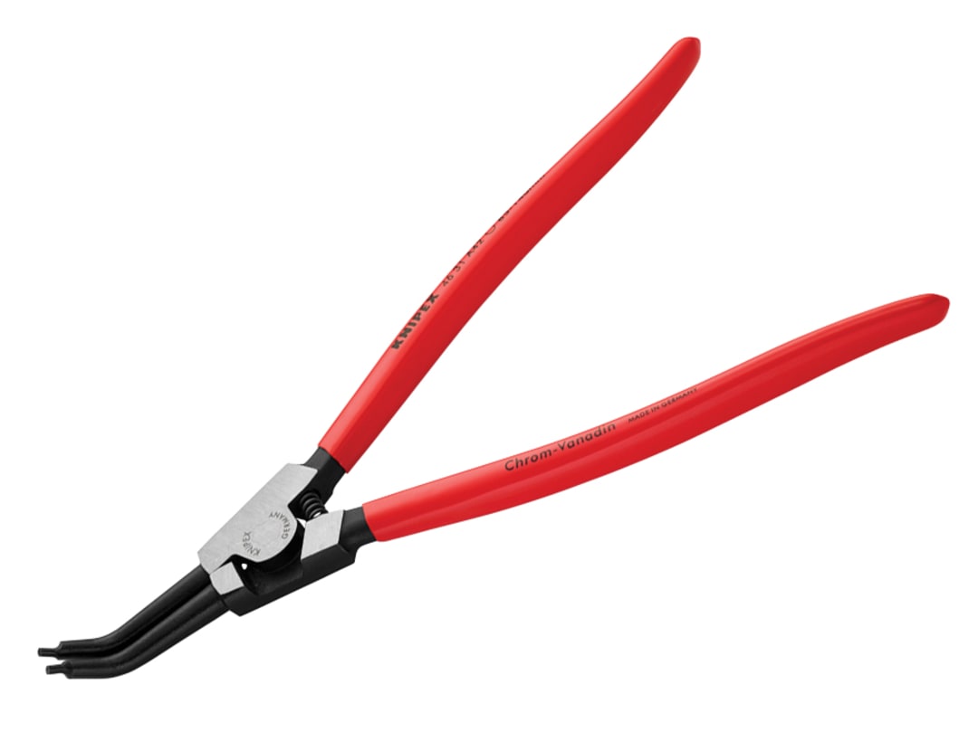 Knipex 46 31 A42 Circlip Pliers External 45° Bent Tip 85-140mm 46 31 A42