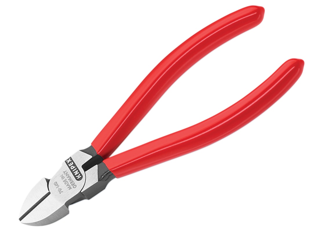 Knipex 70 01 140 Diagonal Cutters Plastic Coated Grip 140mm 70 01 140 SB