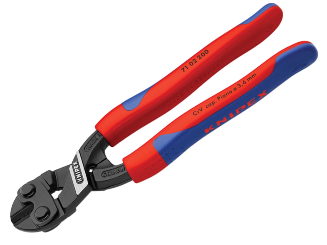 Knipex 71 02 200 CoBolt ® Compact Bolt Cutters Multi-Component Grip 200mm 71 02 200 SB
