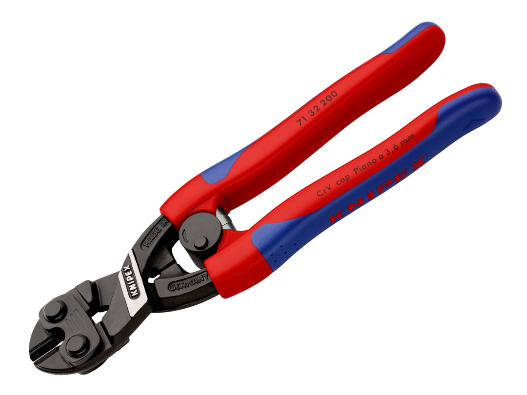 Knipex 71 32 200 CoBolt ® Compact Bolt Cutters Multi-Component Grip 200mm 71 32 200