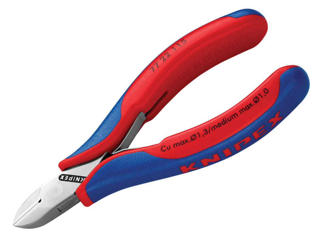 Knipex 77 22 115 Electronics Diagonal Cutter with Box Joint 115mm 77 22 115 SB