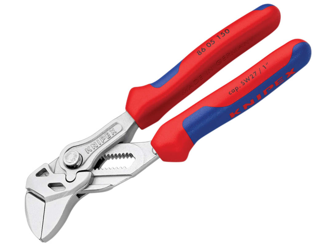 Knipex 86 05 150 Pliers Wrench Multi-Component Grip 150mm 86 05 150 SB