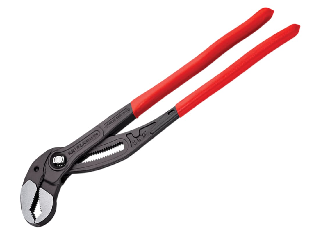 Knipex 87 01 400 Cobra® XL Pipe Wrench & Water Pump Pliers Plastic Coated Grip 400mm 87 01 400 SB