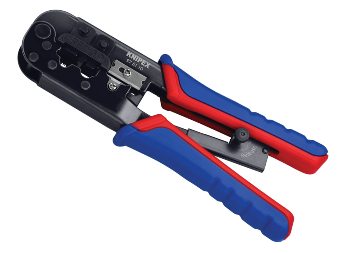 Knipex 97 51 10 Crimping Pliers for Western plugs 97 51 10 SB