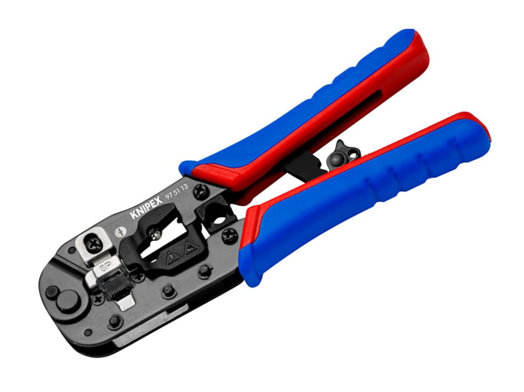 Knipex 97 51 13 Crimping Pliers for RJ45 Western Plugs 97 51 13 SB