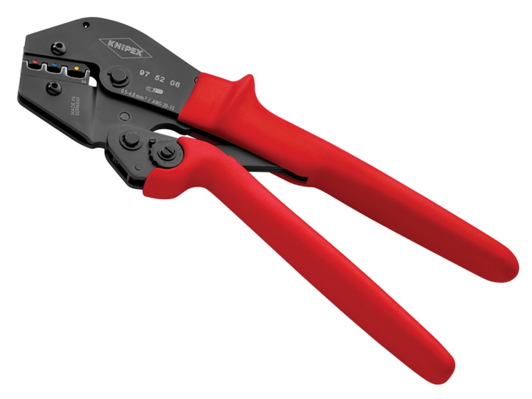 Knipex 97 52 06 Crimping Lever Pliers for Insulated Terminals & Plug Connectors 97 52 06 SB