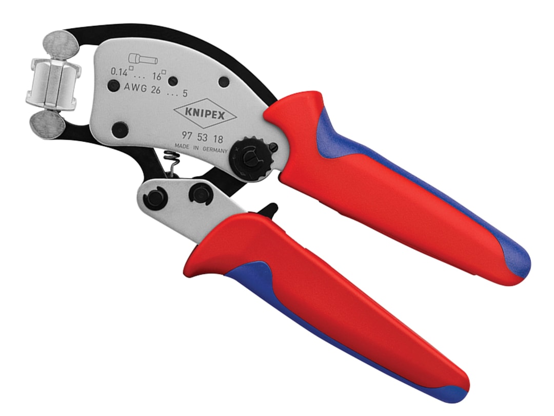 Knipex 97 53 18 Twistor16® Self-Adjusting Crimping Pliers 200mm 97 53 18 SB