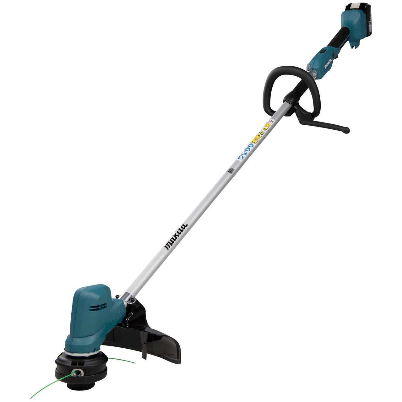Image of Makita DUR194RTX2 LXT 18V Grass Trimmer 280mm (1 x 5.0Ah Battery) DUR194RTX2